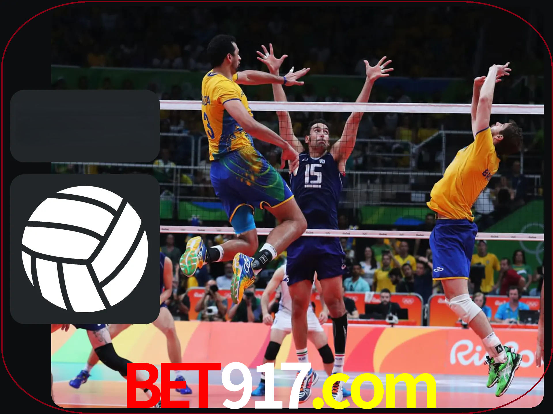 Fazer enormes ganhos apostando nas equipes de vôlei.